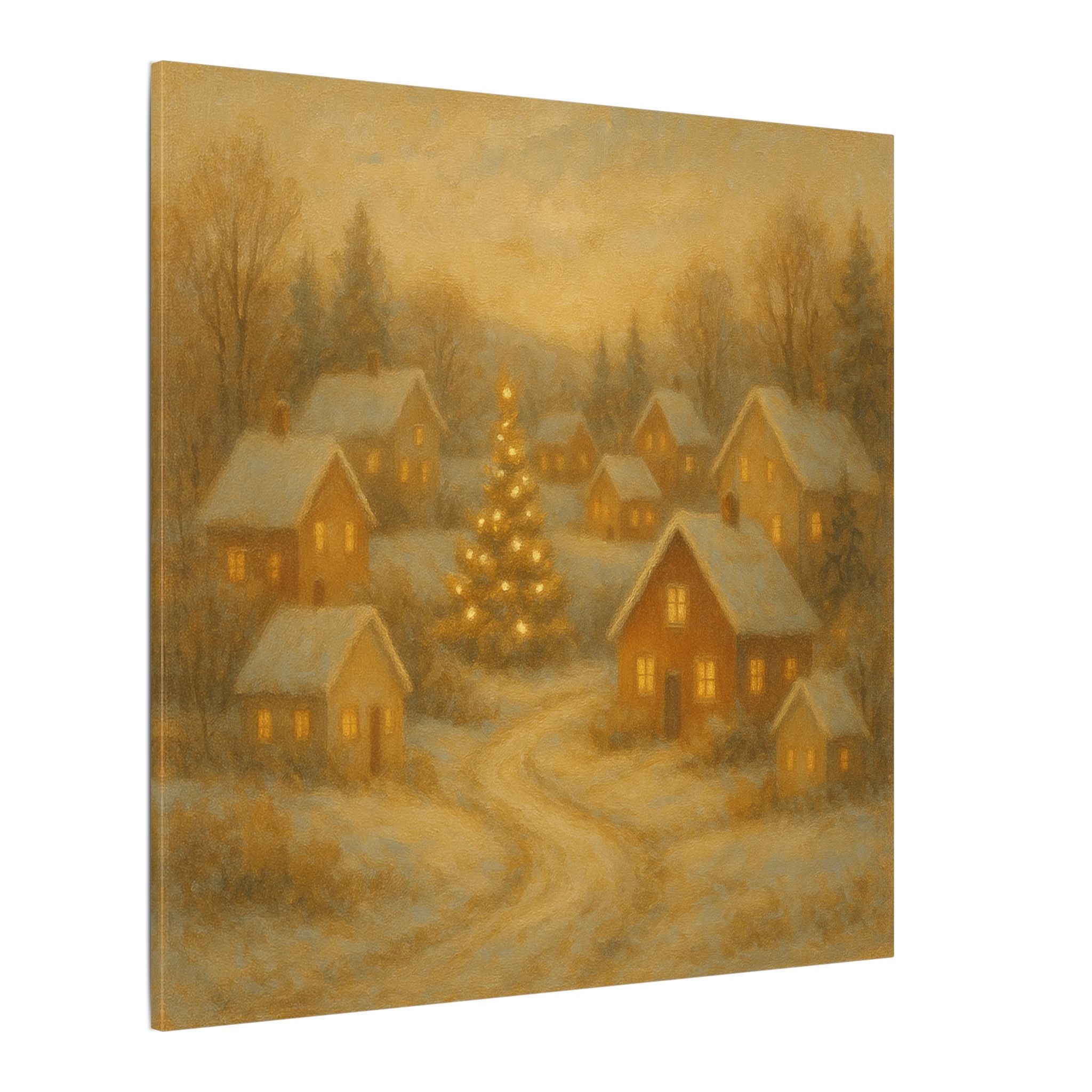 Julby Canvastavla – Varm Julscen, Canvas