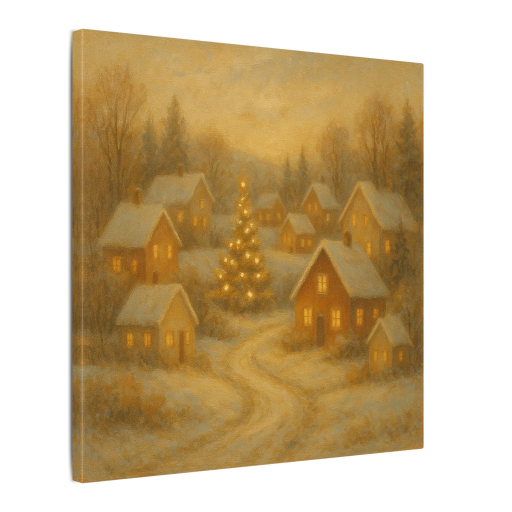 Julby Canvastavla – Varm Julscen, Canvas