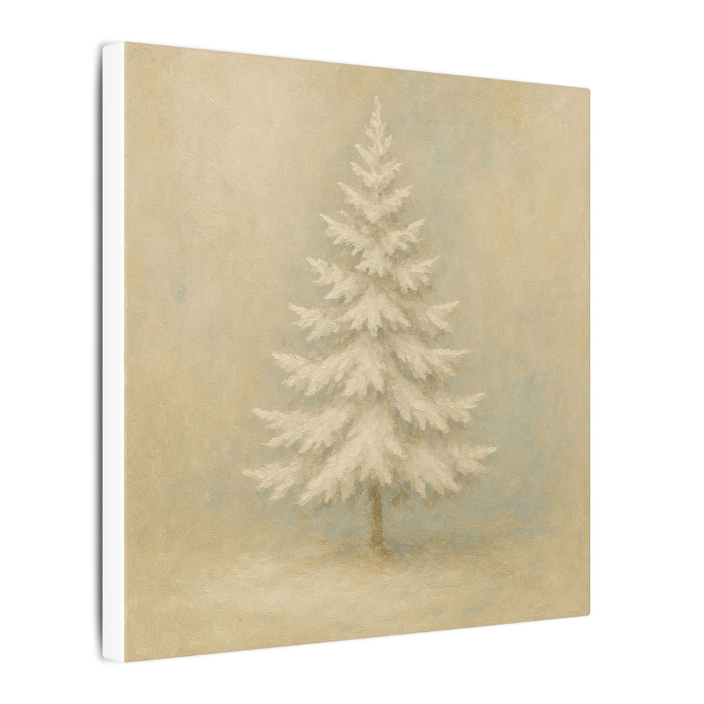 Stilla Vinterträd Canvastavla – Matt Väggkonst