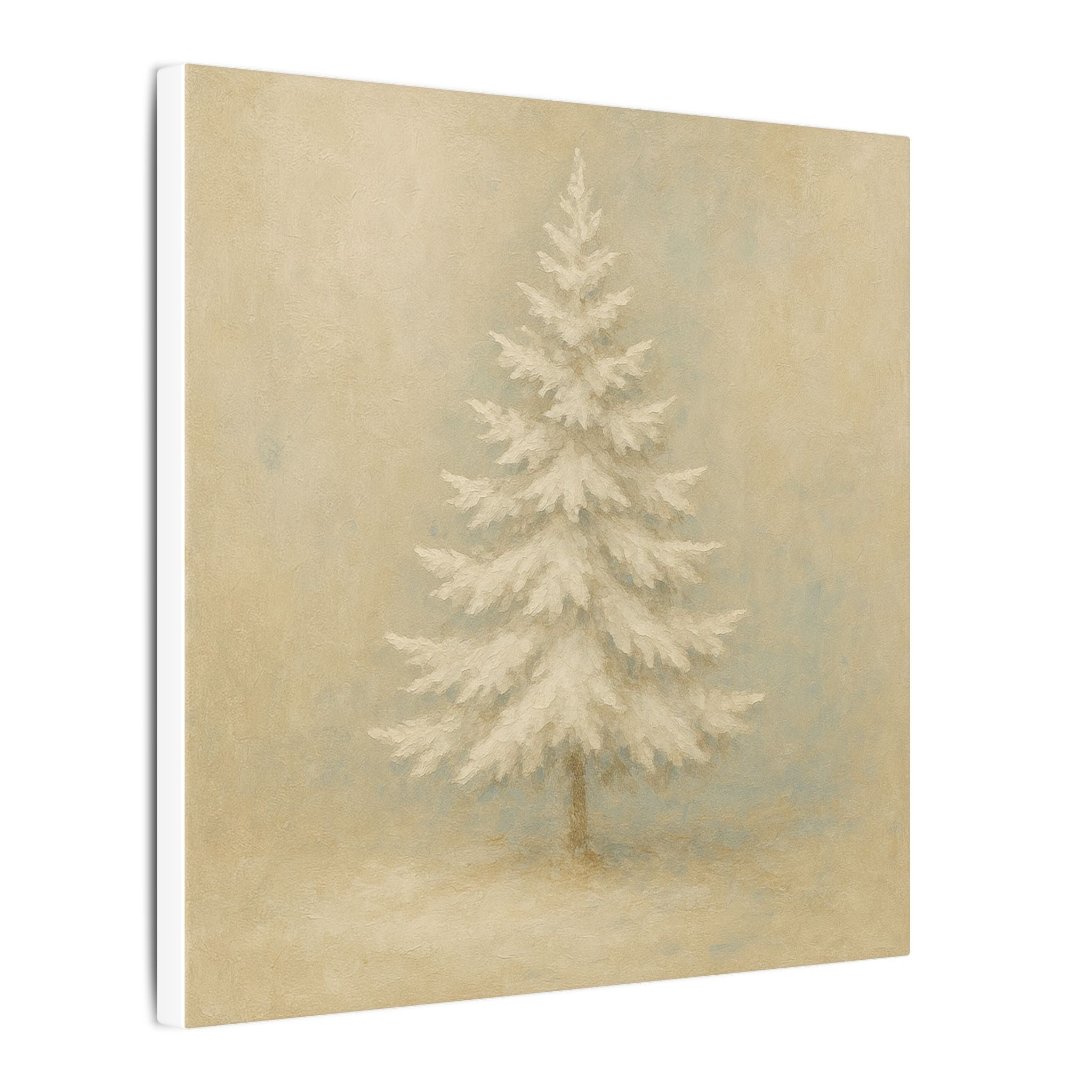 Stilla Vinterträd Canvastavla – Matt Väggkonst