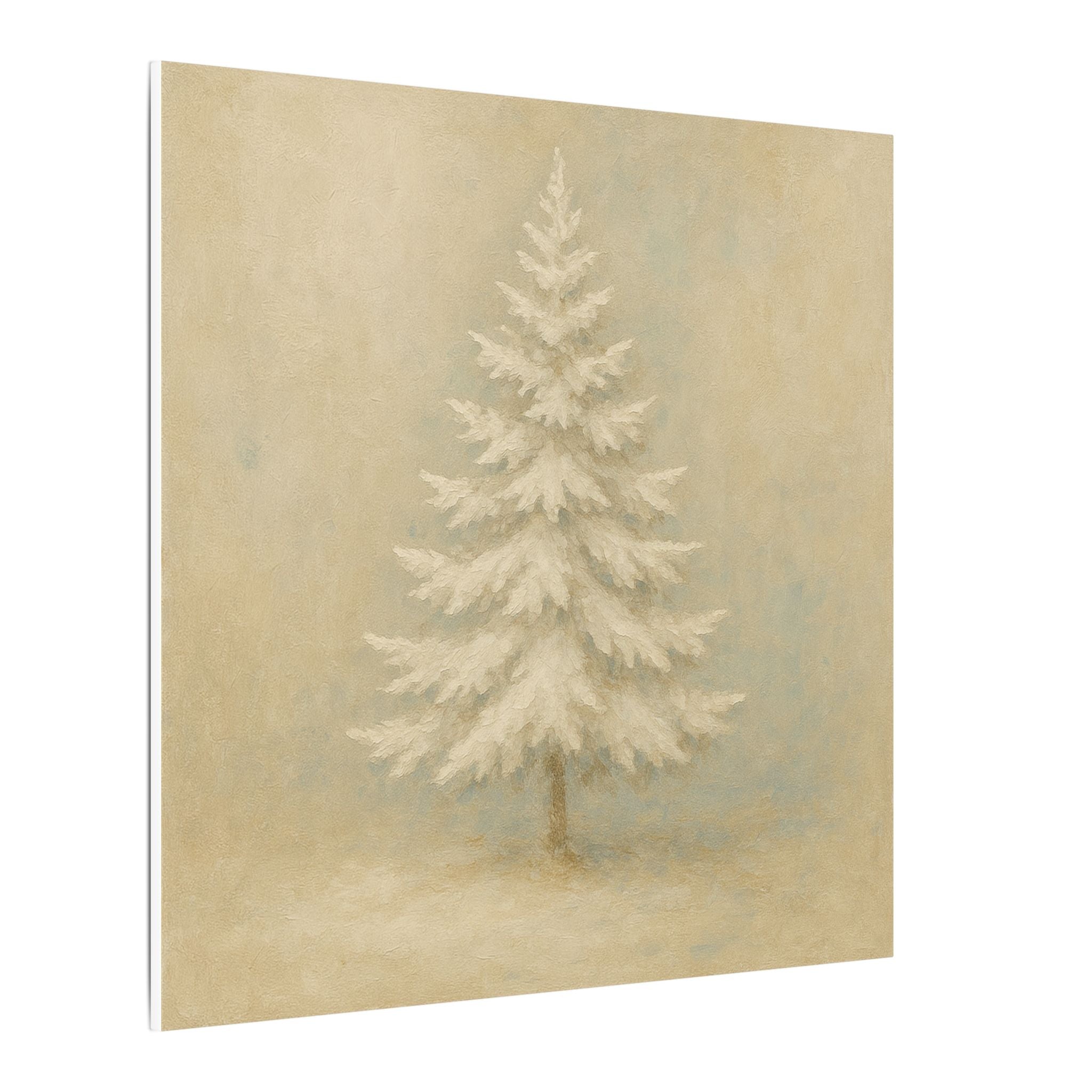 Stilla Vinterträd Canvastavla – Matt Väggkonst