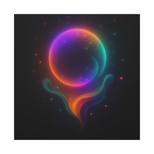 Den Vänliga Energi av Jul – Canvastavla