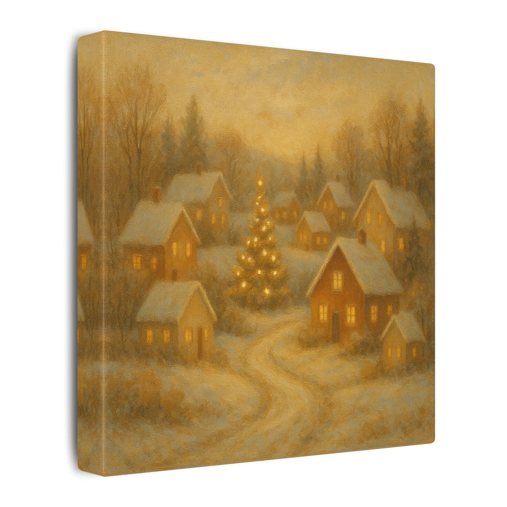 Julby Canvastavla – Varm Julscen, Canvas