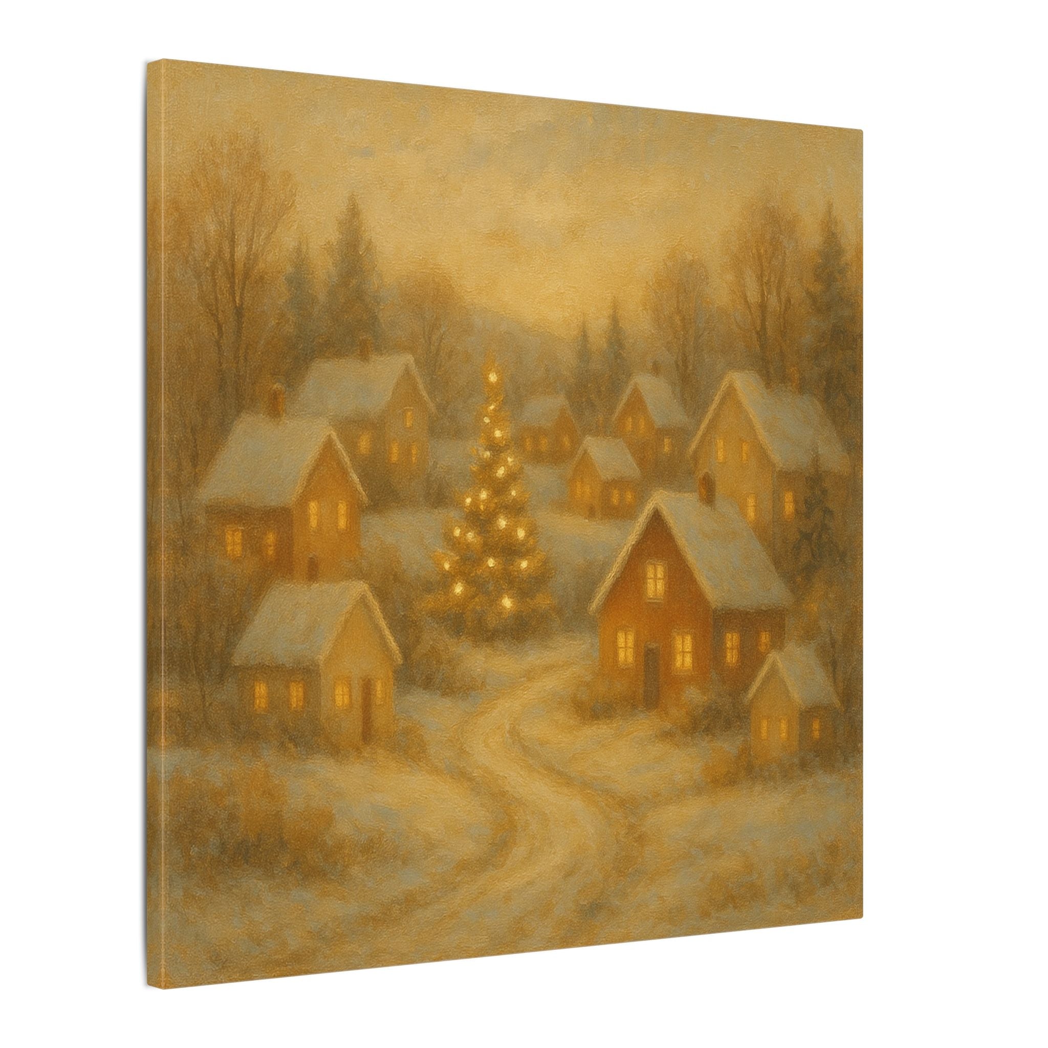 Julby Canvastavla – Varm Julscen, Canvas