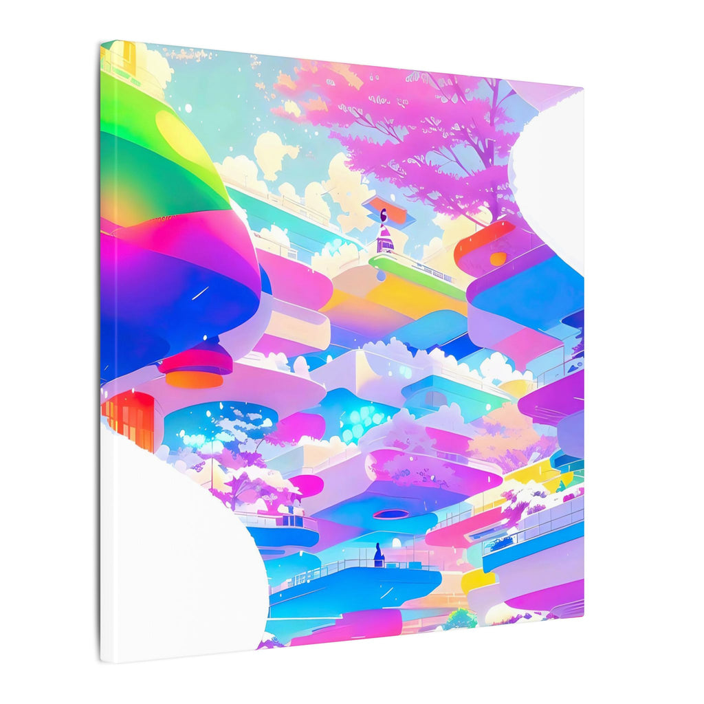 Flow Tema Matt Canvastavla – Flera Storlekar