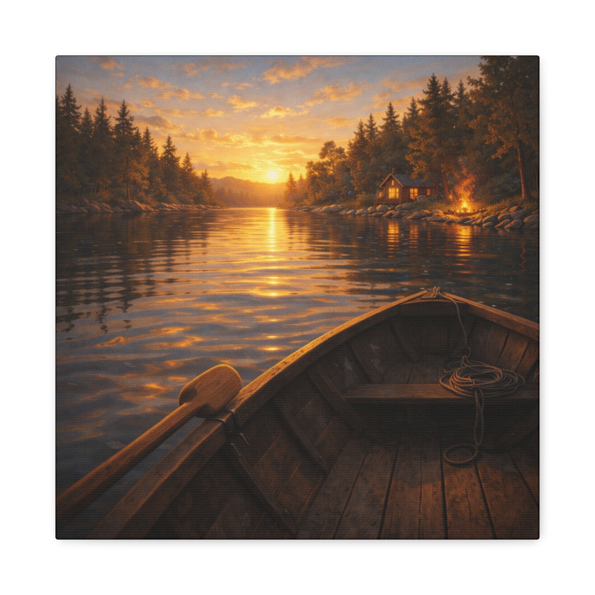 Där Vattnet Leder Vägen , Canvas.