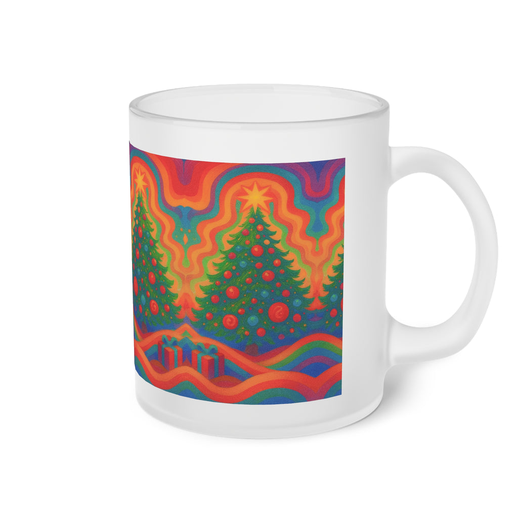 Frostad Glasmugg – Drömlik Julgran Kaffekopp (33cl)