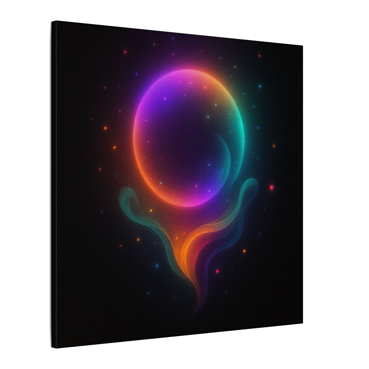 Den Vänliga Energi av Jul – Canvastavla