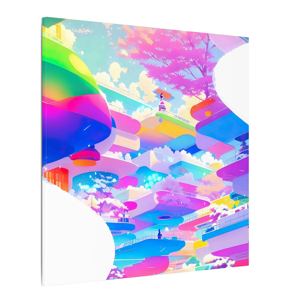 Flow Tema Matt Canvastavla – Flera Storlekar