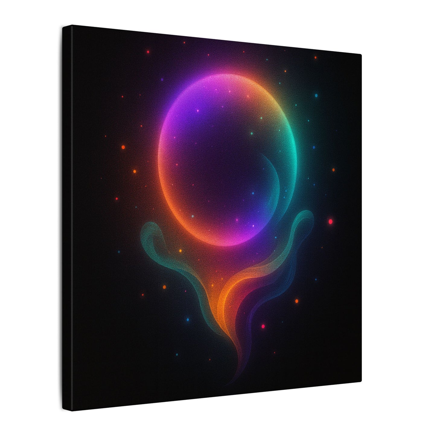 Den Vänliga Energi av Jul – Canvastavla