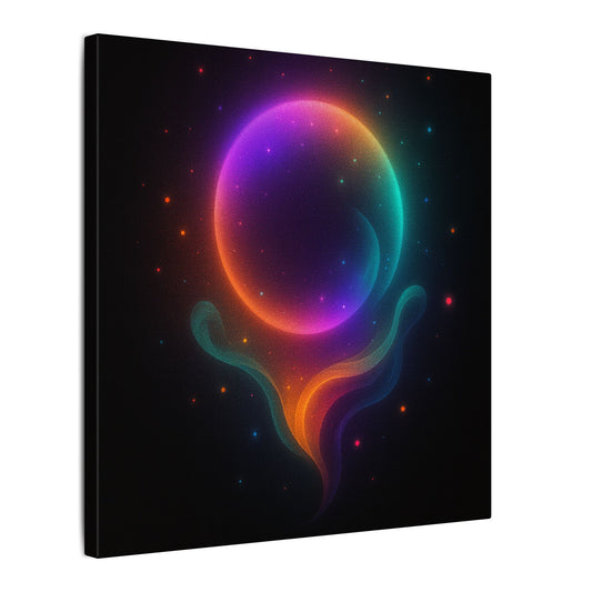 Den Vänliga Energi av Jul – Canvastavla