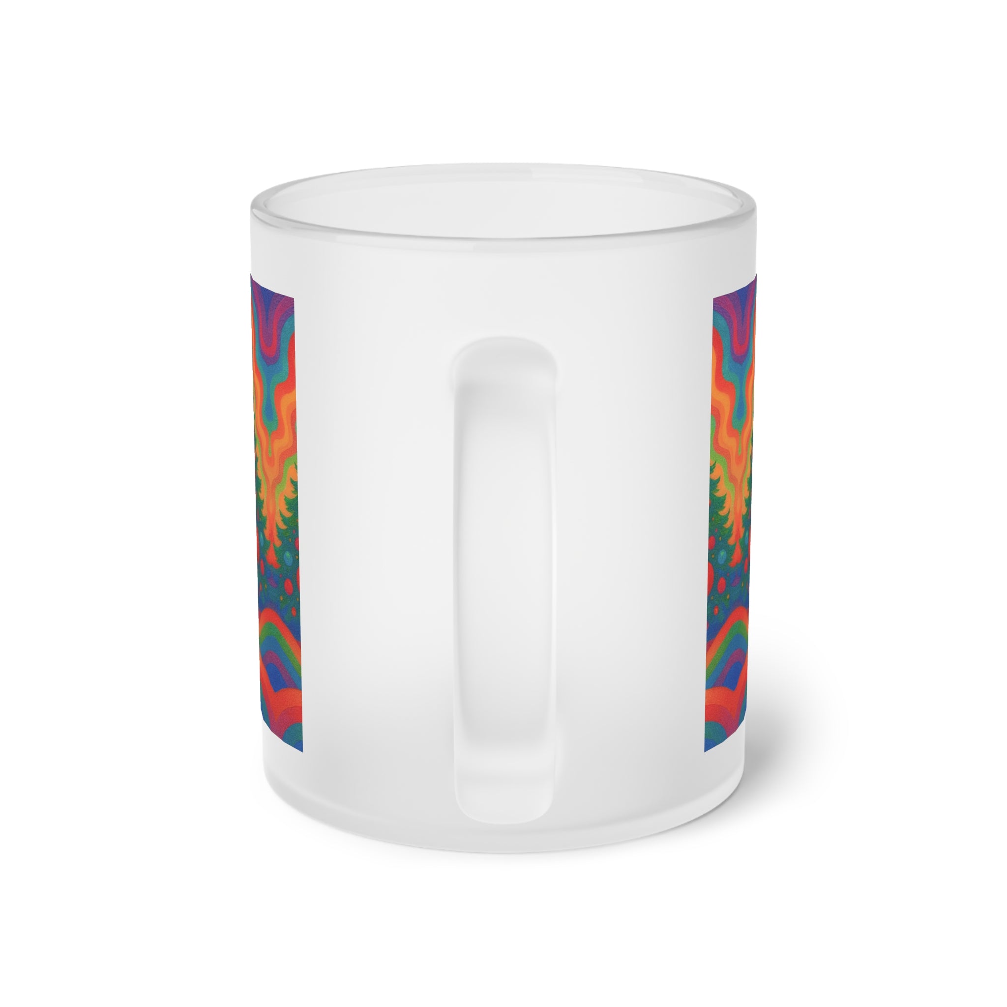 Frostad Glasmugg – Drömlik Julgran Kaffekopp (33cl)